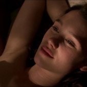 Astrid Berges-Frisbey topless scene
