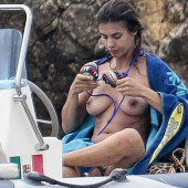 Elisabetta Canalis topless