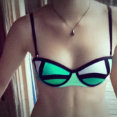 Ella Rumpf bikini