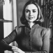 Hillary Clinton young