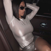 Kim Kardashian upskirt