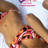 Kimberley Garner nip slip