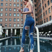 Kristen Hancher jeans