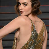 Lily collins tits