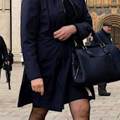 Marine Le Pen stockings