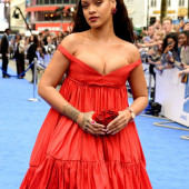 Rihanna cleavage