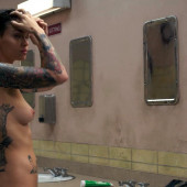 Ruby Rose topless