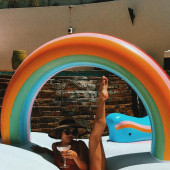Stella Hudgens bikini