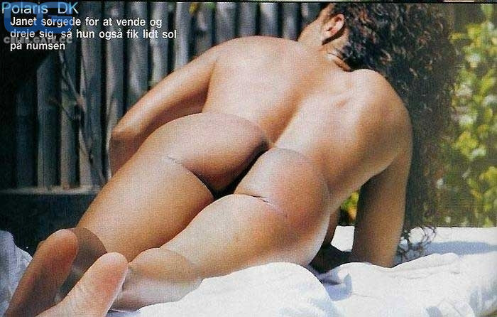janet jackson naked sunbathing