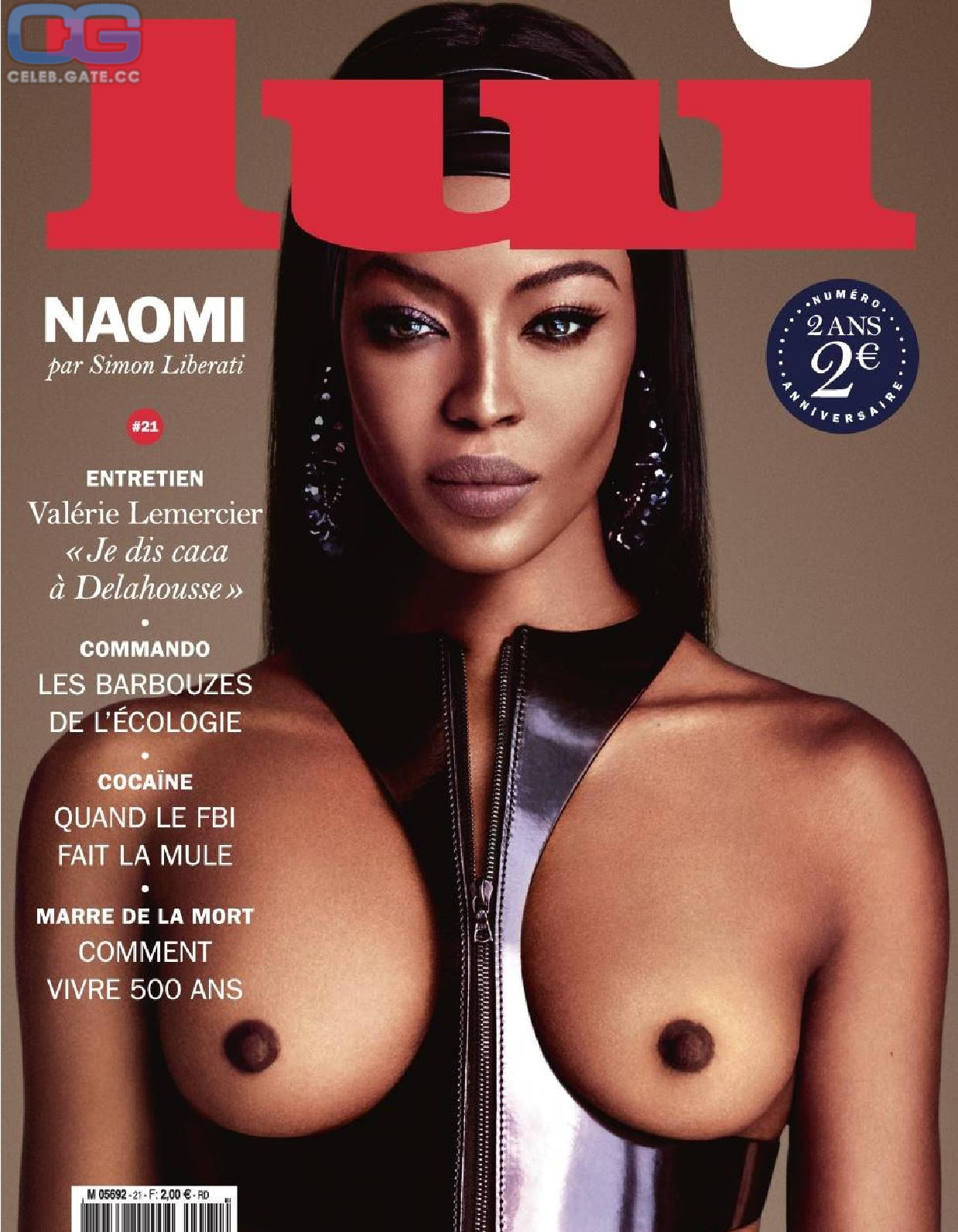 Naomi Campbell  nackt
