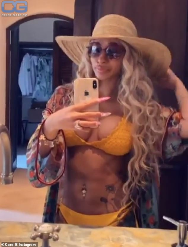 Cardi B bikini