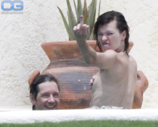 Jovovich topless milla 8 sultry