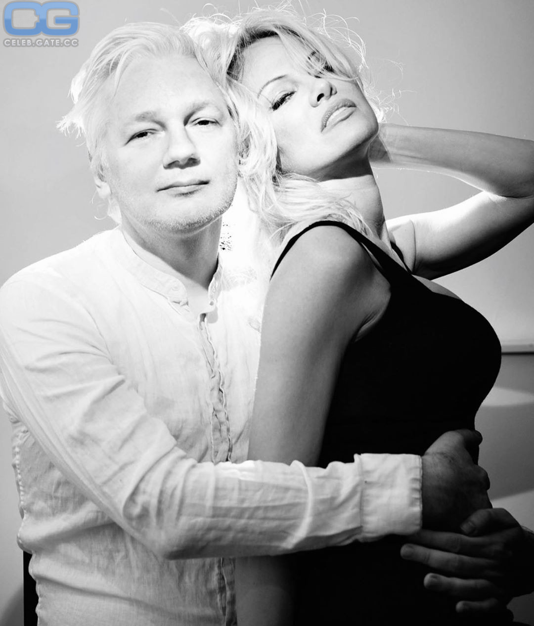 Pamela Anderson julian assange