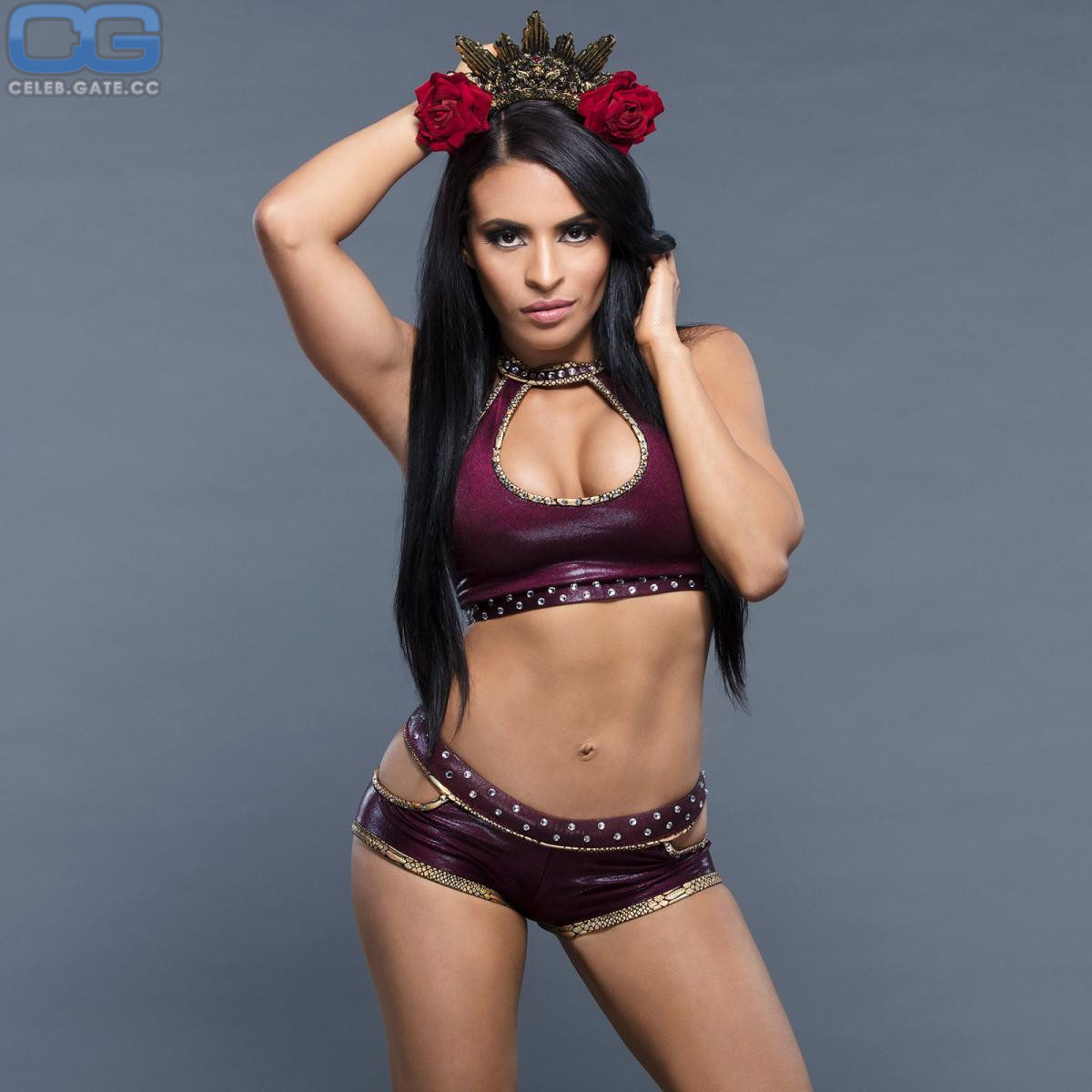 Naked thea trinidad WWE Zelina